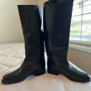 Black Ann Taylor Calf Boots size 8